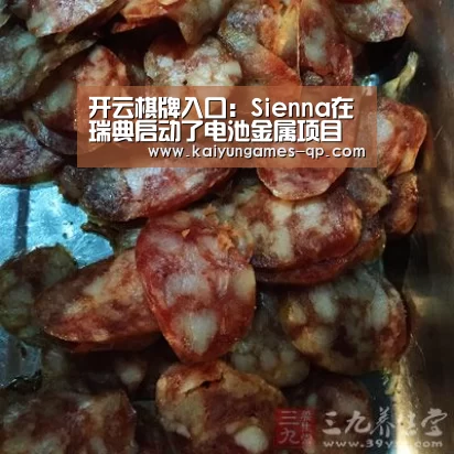 开云棋牌入口：Sienna在瑞典启动了电池金属项目