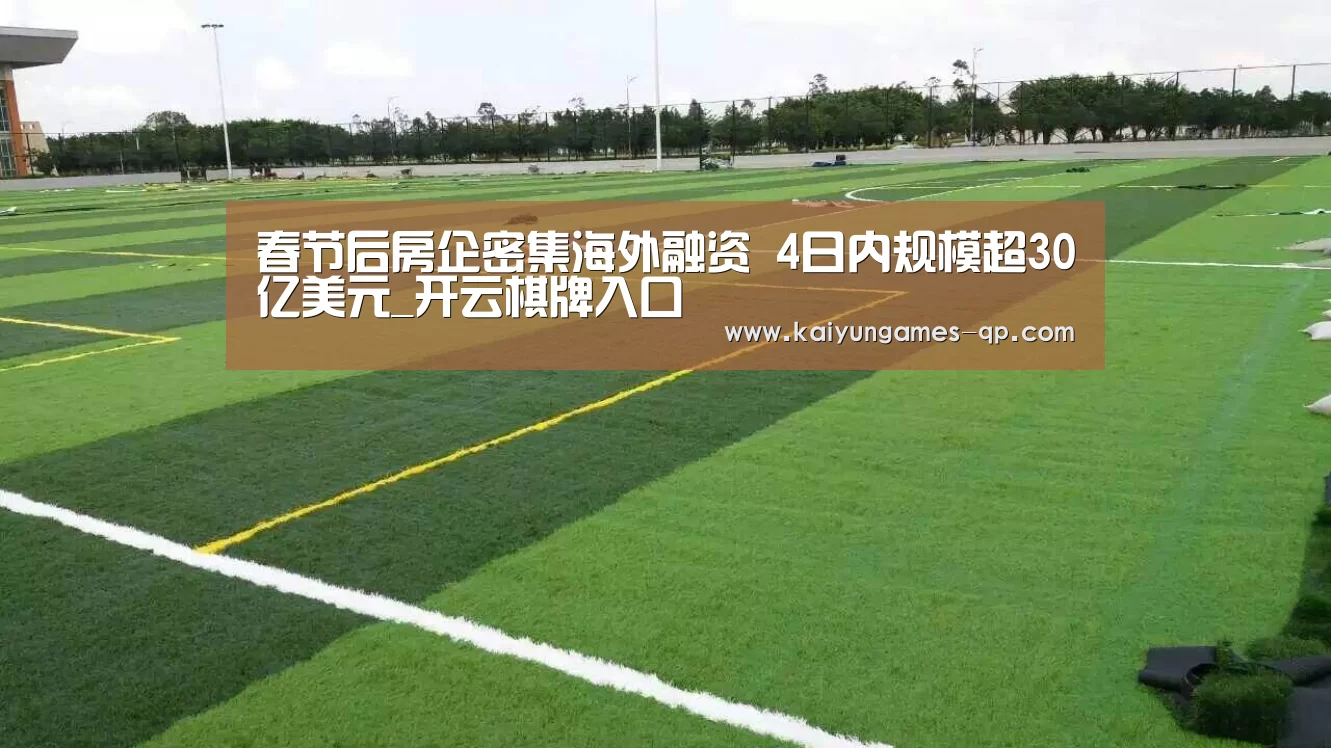 春节后房企密集海外融资 4日内规模超30亿美元_开云棋牌入口